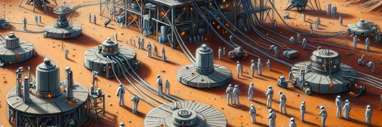 A Marsra a Holdon át vezet az út
